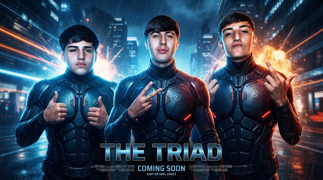 Tres invitados transformados en héroes de cine.